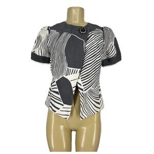 Anthropologie Taikonhu Size 2 Women Flights-Of-Fancy Jacket Cropped Jacket AB4